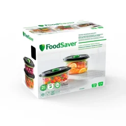 Pack 2 contenedores para envasar al vacío - Foodsaver