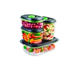 Pack 3 contenedores para envasar al vacío - Foodsaver