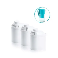 Pack 3 filtros de repuesto para depurar, alcalinizar e ionizar el agua - Alkanatur