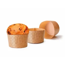 Pack 5 moldes para panettone de papel de hornear - Ibili