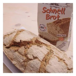Pan rápido sin gluten ecológico - Bauckhof