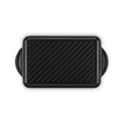 Parrilla de hierro fundido, 32 cm, color negro - Le Creuset
