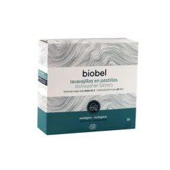 Pastillas para lavavajillas ecológicas, 540 g - Biobel