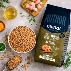 Pienso para gatos esterilizados con pollo sin cereales, 1,5 kg - Ownat