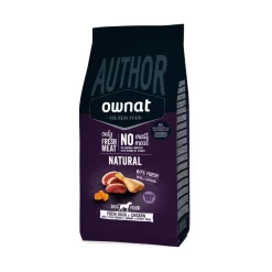 Pienso para perros de pato y pollo sin cereales, Author, 10 kg - Ownat