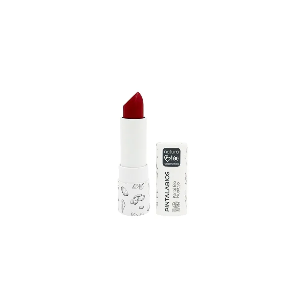 Pintalabios ecológico color "Amapola silvestre" - NaturaBio Cosmetics