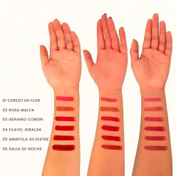 Pintalabios ecológico color "Dalia de noche" - NaturaBio Cosmetics