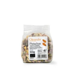 Pistacho crudo ecológico, 100 g - Oleander