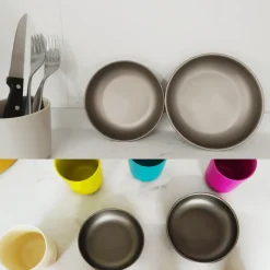 Plato de titanio 200 ml - Keith