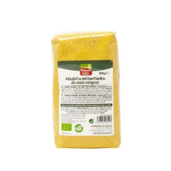 Polenta instantánea de maíz integral ecológica, 500 g - La Finestra Sul Cielo