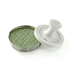 Prensa para hamburguesas de acero inoxidable, 12 cm - Gefu