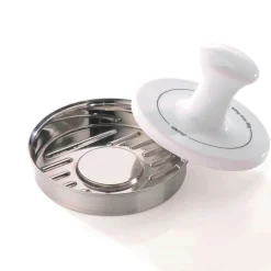 Prensa para hamburguesas de acero inoxidable, 12 cm - Gefu