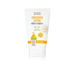Protector solar ecológico familiar SPF 30, 100 ml - Wooden Spoon