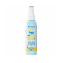 Protector solar en spray ecológico SPF 50, 125 ml para niños y pieles sensibles - La Saponaria
