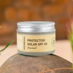 Protector solar facial ecológico SPF 50, 30 ml - Matarrania