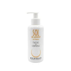 Protector solar hidratante ecológico familiar SPF Medio, 200 ml - Münnah