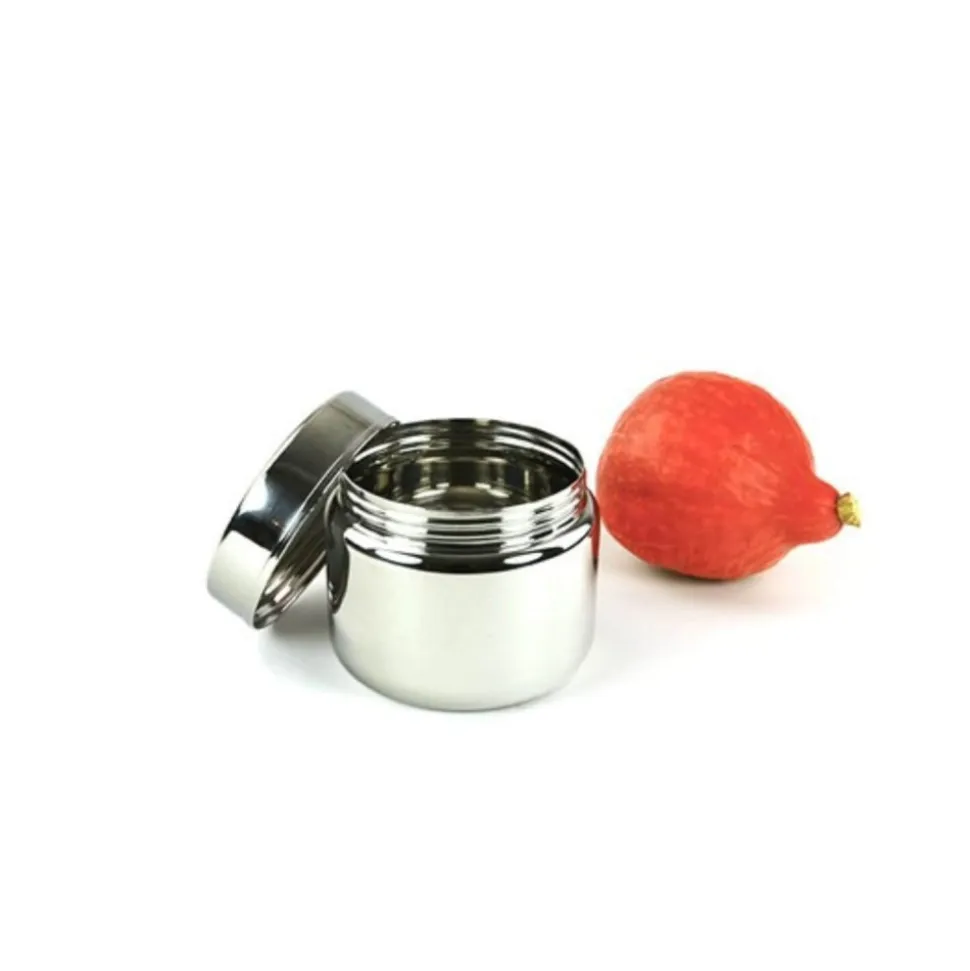 Recipiente de acero inoxidable con tapa, 150 ml - Joli Monde
