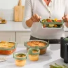 Recipiente de cristal para freidora de aire, 2 litros - Lekue