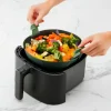 Recipiente de silicona platino para freidora de aire, 5 l - Lekue