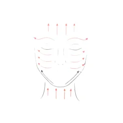 Rodillo masajeador facial de jade verde - Zen Arome
