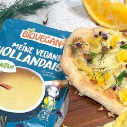 Salsa holandesa vegana y ecológica sin gluten - Biovegan