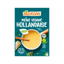 Salsa holandesa vegana y ecológica sin gluten - Biovegan