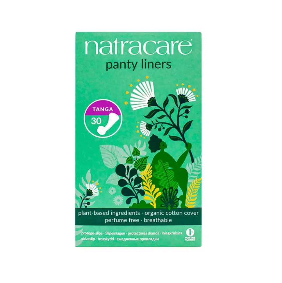 Salvaslip de algodón ecológico, tanga - Natracare