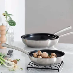 Sartén de acero inoxidable, foodie, 22 cm - Lacor