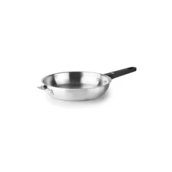 Sartén de acero inoxidable, sin mango, combi, 24 cm - Lacor