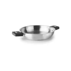 Sartén de acero inoxidable, sin mango, combi, 32 cm - Lacor