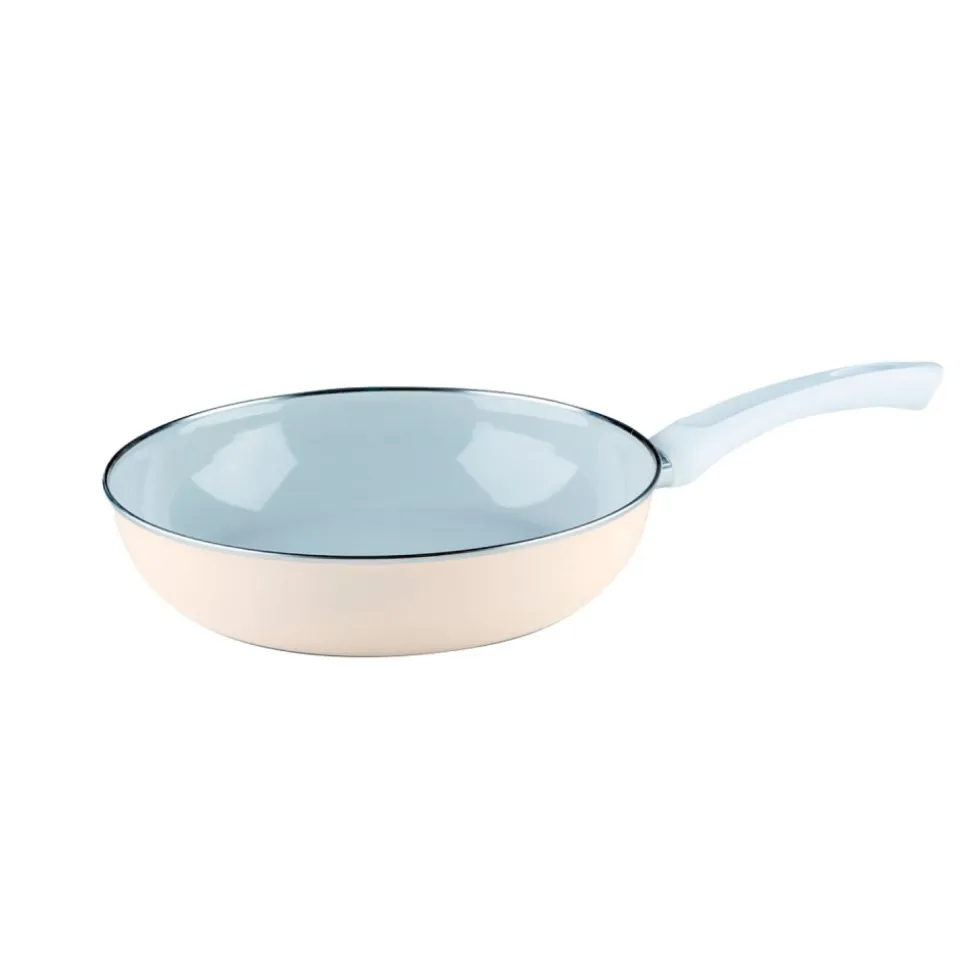 Sartén esmaltada beige, Nouvelle, 28 cm - Riess