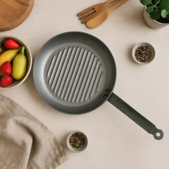 Sartén grill de hierro mineral B, 32 cm - De Buyer