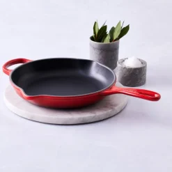 Sartén skillet de hierro fundido, 23 cm, color cereza - Le Creuset