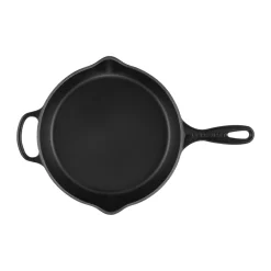 Sartén skillet de hierro fundido, 26 cm, color negro - Le Creuset
