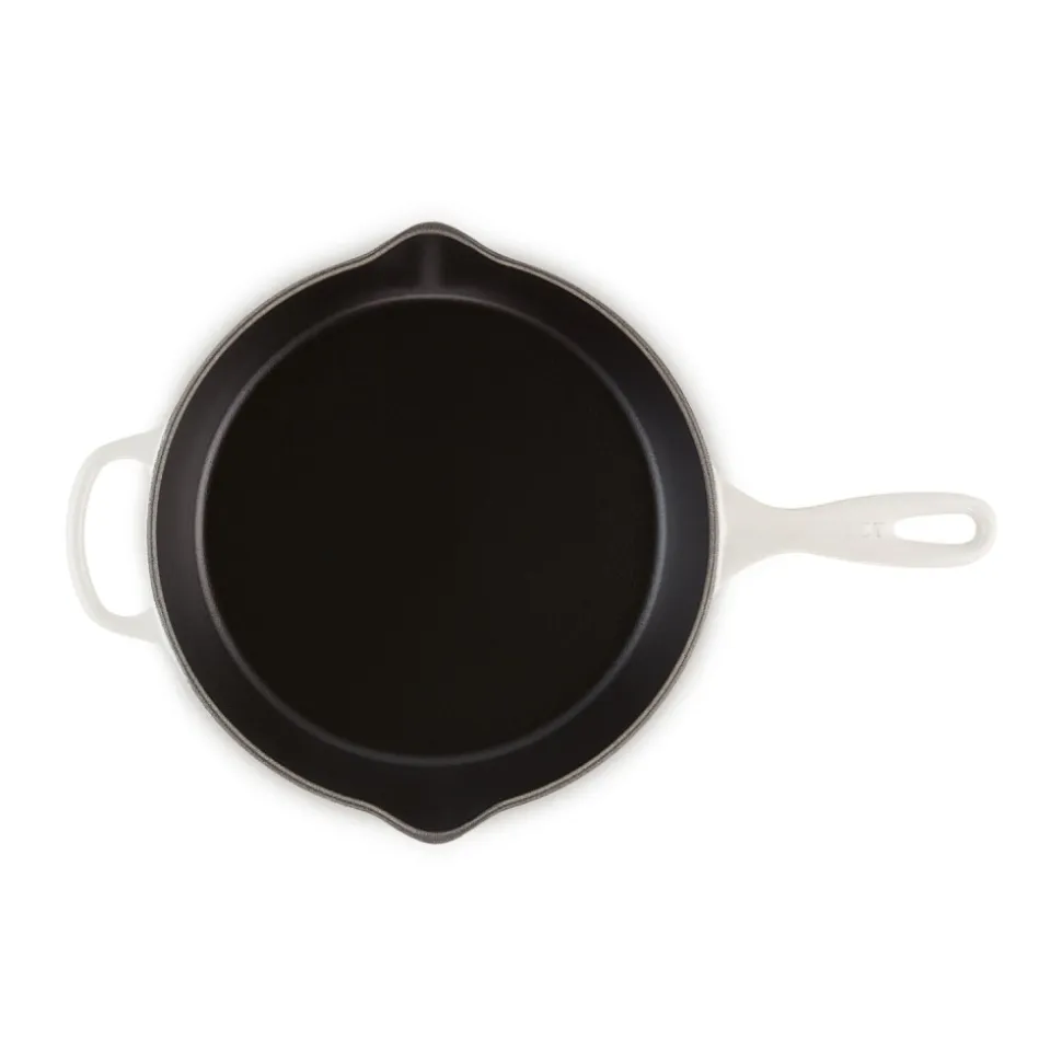 Sartén skillet de hierro fundido, 26 cm, color merengue - Le Creuset