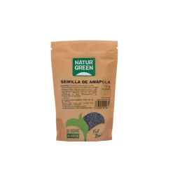 Semillas azules de amapola ecológicas, 175 g - Naturgreen
