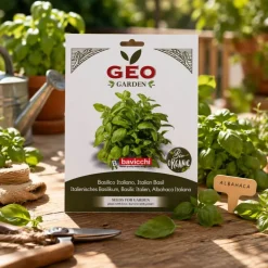 Semillas de albahaca Italiana ecológicas, 3 g - Bavicchi GEO