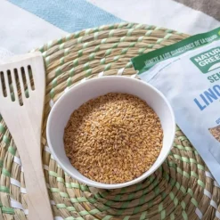 Semillas de lino dorado ecológicas, 500 g - Naturgreen