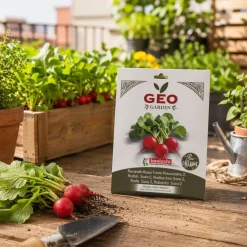 Semillas de rábano rojo ecológicas, 5 g - Bavicchi GEO