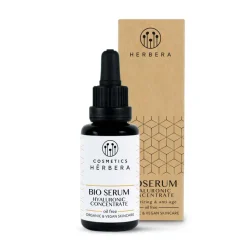 Serum facial concentrado hialurónico, Oil free - Herbera Biocosmética
