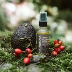Serum facial reafirmante noche sensible ecológico, Eterna 30 ml - Matarrania