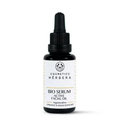 Serum facial regenerador, Active oil - Herbera Biocosmética