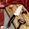 Set cuchillo Santoku + pelador - Kyocera