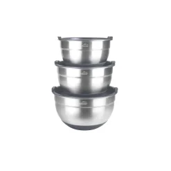 Set de 3 boles de acero inoxidable con tapa Adapt - Lacor