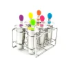 Set de 6 moldes de cono para helados de acero inoxidable - Joli monde