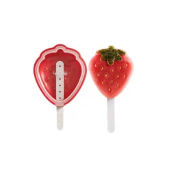 Set moldes de silicona para helados - Fresas
