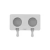 Set 2 moldes de silicona platino para helados, Easy cream - Silikomart