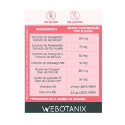 Síndrome premenstrual Remedy en gotas, 30 ml - Webotanix