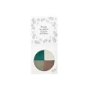 Sombra de ojos en polvo, ecológica, Verde Asturias: verde, beige, verde oliva, marrón - NaturaBio Cosmetics
