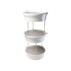 Soporte para apilar germinadores de hierba de trigo